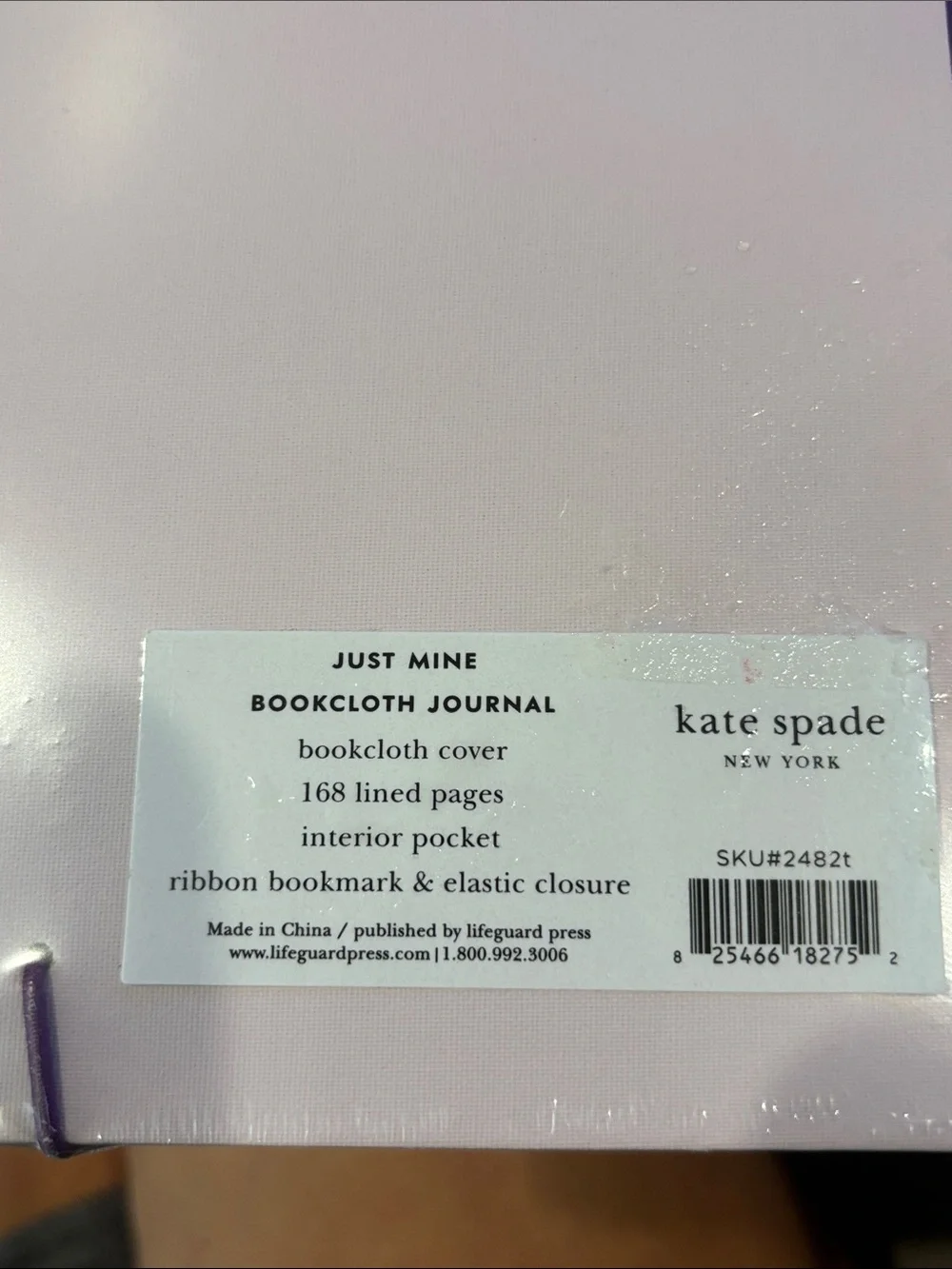 kate spade bookcloth cover